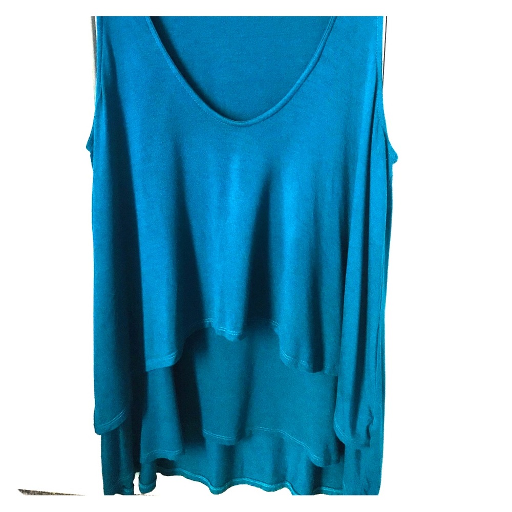 Michael Stars layered flowy tank